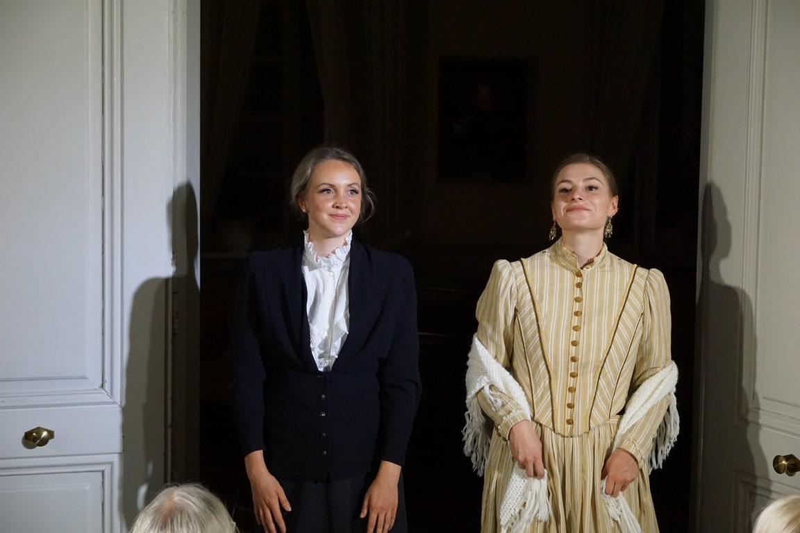 Schlussapplaus für Stephanie Rosenfeld, Lea Schmidt