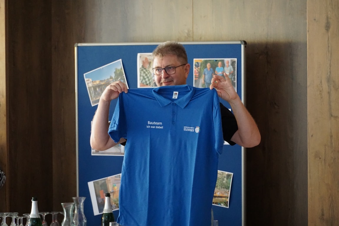 Auszeichnung des Bauteams