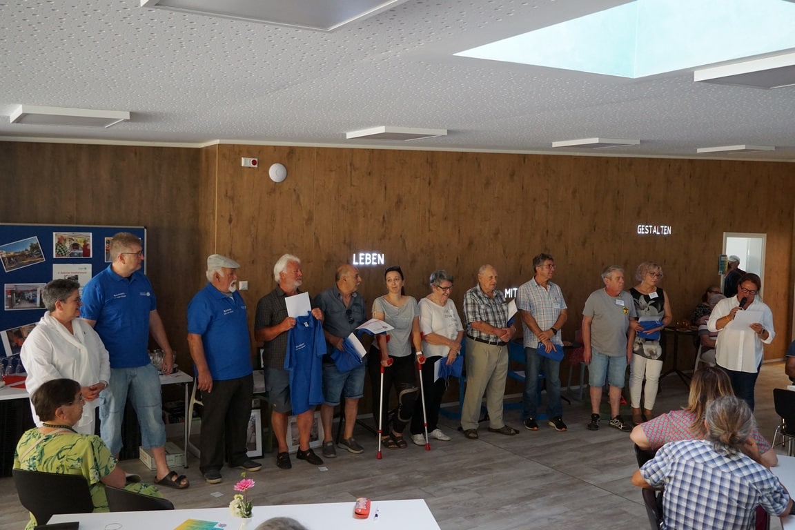 Auszeichnung des Bauteams