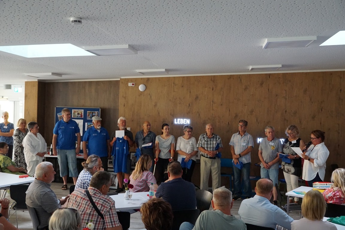 Auszeichnung des Bauteams