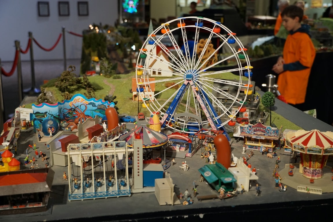 Anlage der Modellbahn AG des TMG Stutensee