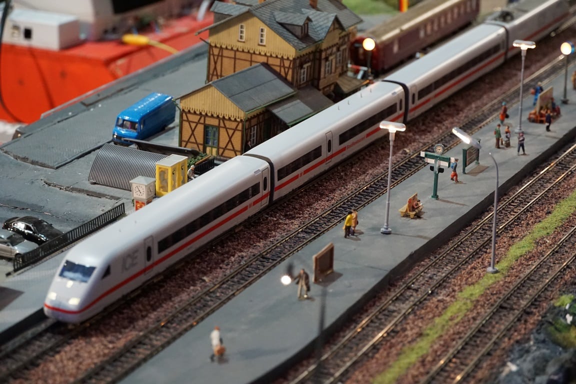 Anlage der Modellbahn AG des TMG Stutensee