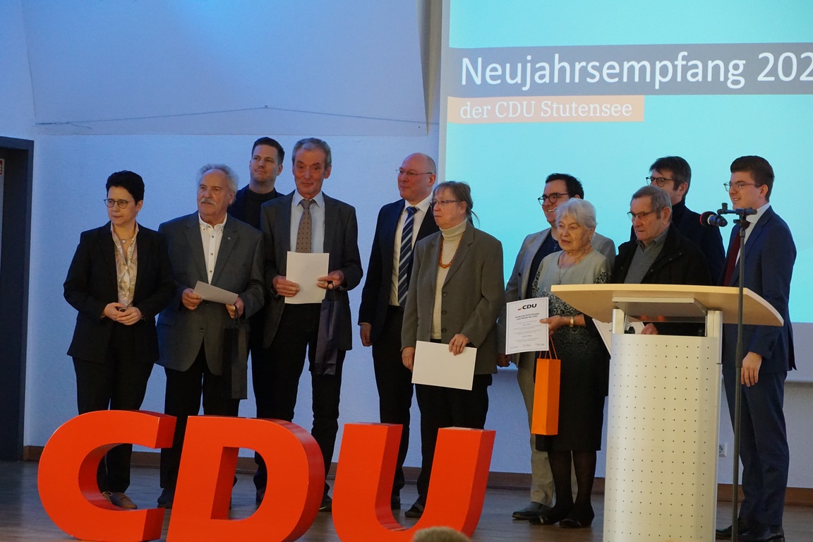 Mitgliederehrung