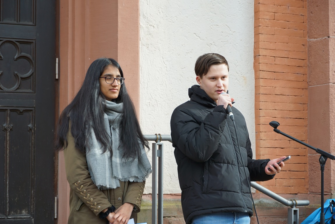 Wurda Arshad und Mika Demant (Jusos Karlsruhe-Land)