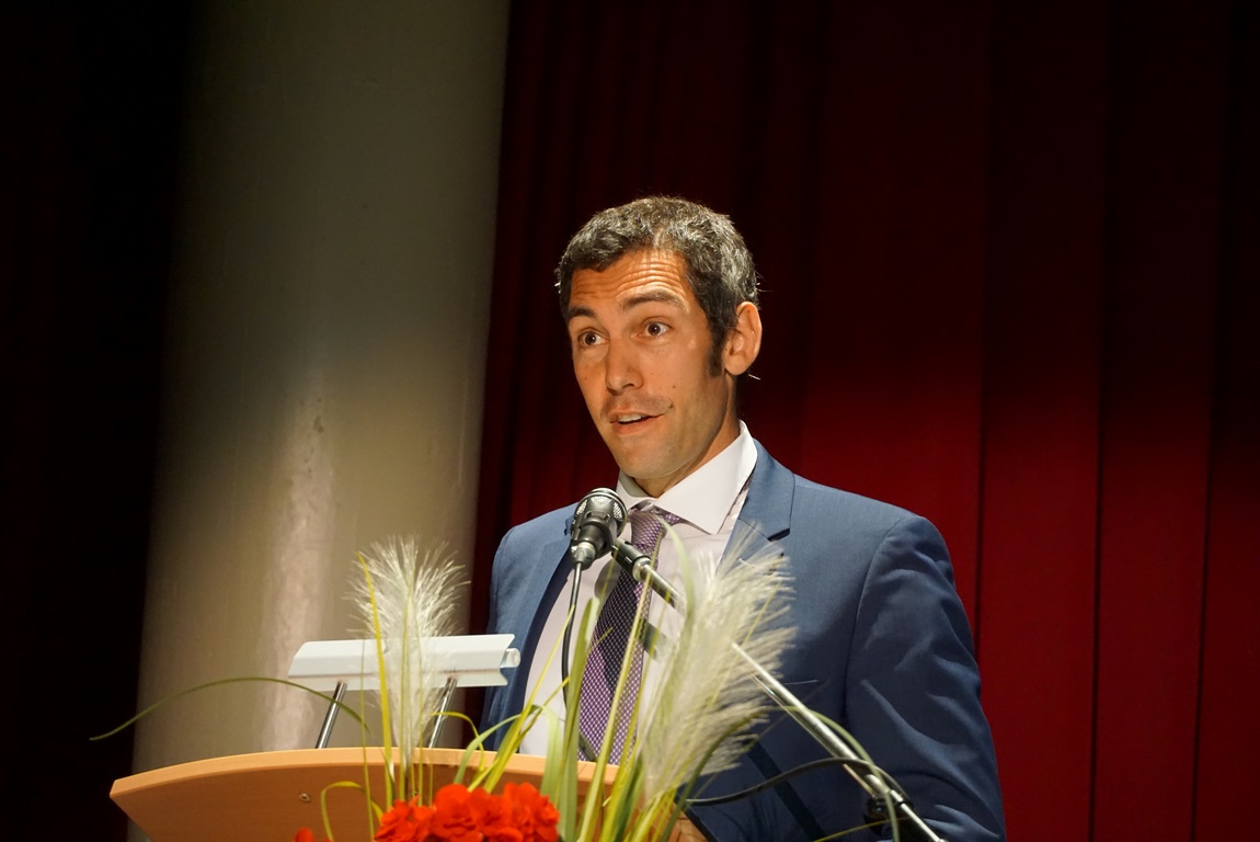 Florian Schuller vom Regierungspräsidium Karlsruhe