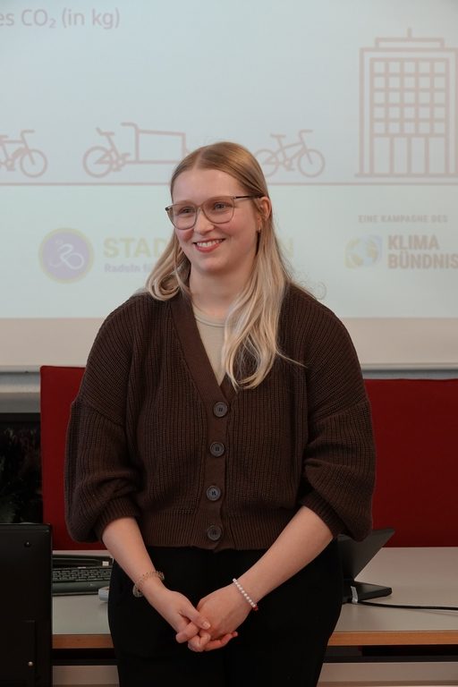 Christina Kramer, Klimaneutralitätsbeauftragte der Stadtverwaltung