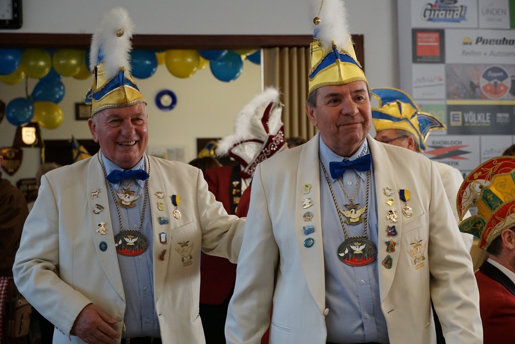 Ehrenpräsidenten Herbert Cramer und Bernd Pfattheicher