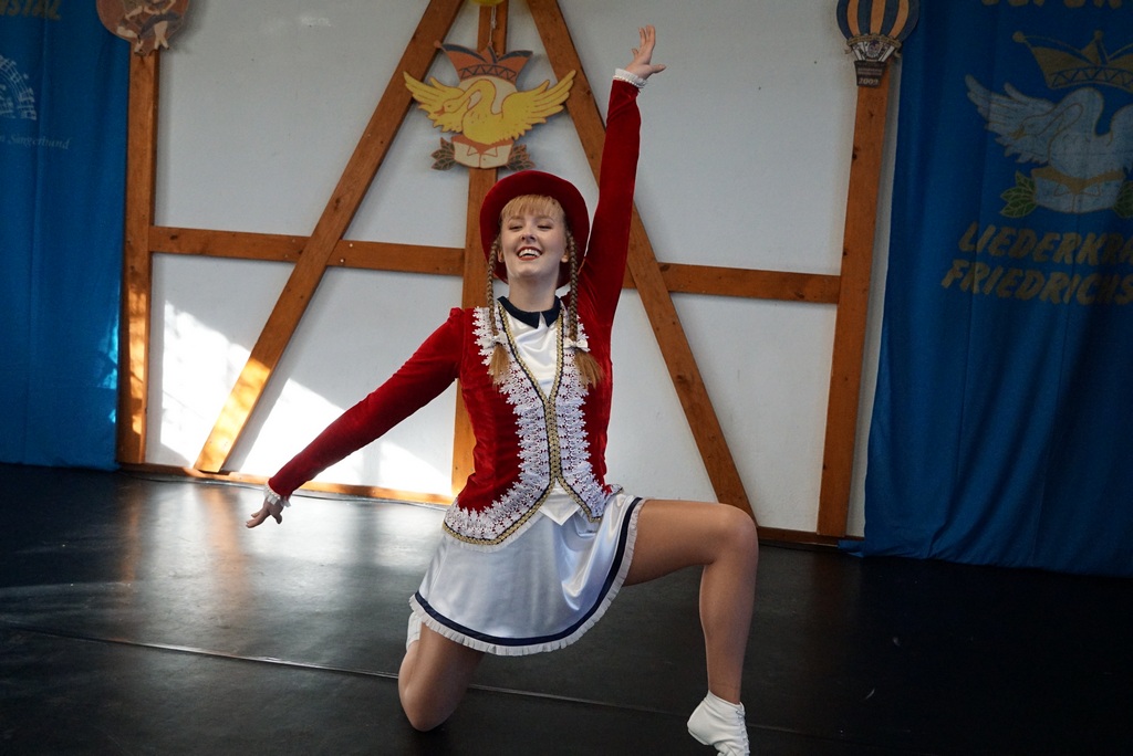 Tanzmariechen Lara Heil der Karnevalsgesellschaft Durlach (KaGe04)