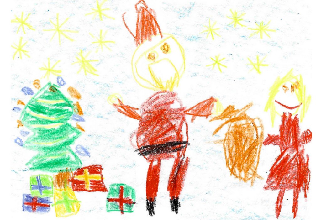 Elisa (5): Am schönsten ist es, wenn mich der Weihnachtsmann besucht (Kita Kronenstraße)