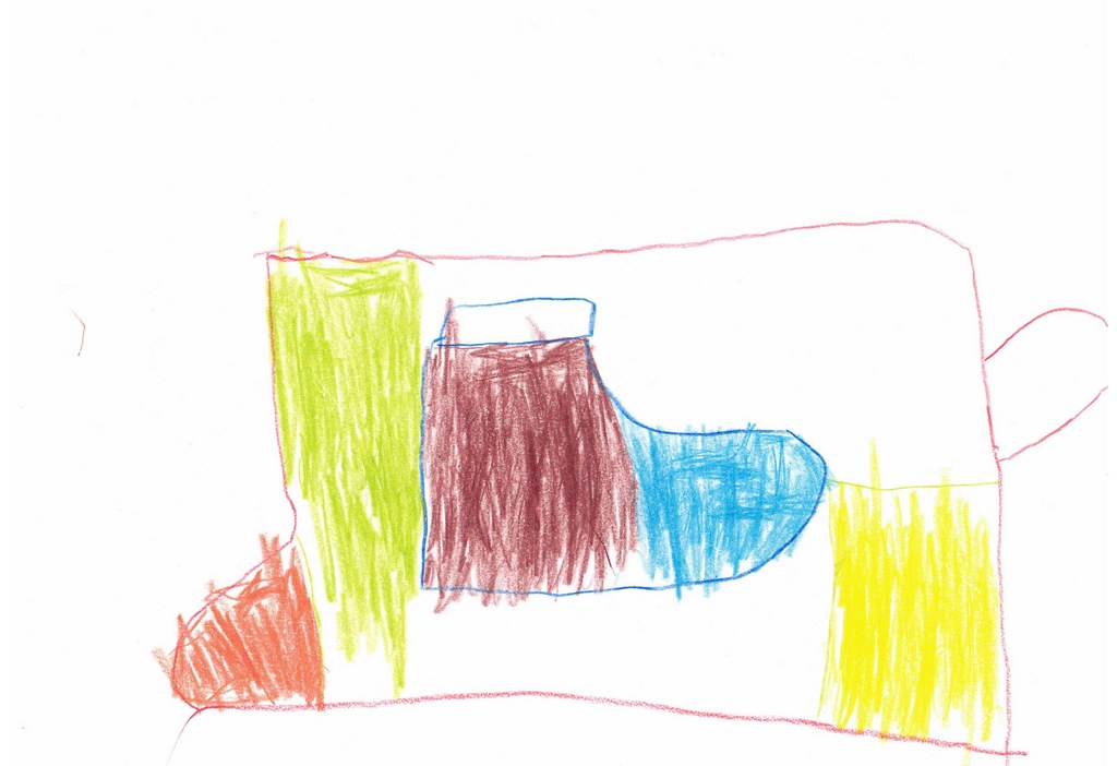 Ein Weihnachtsschuh (Kita Regenbogen)