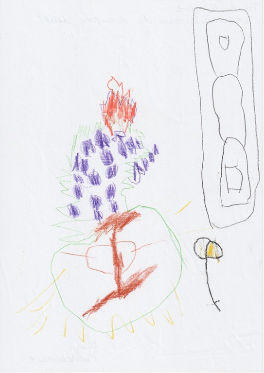 Paul (5): Weihnachtsbaum, der draußen steht (Kita Pusteblume)
