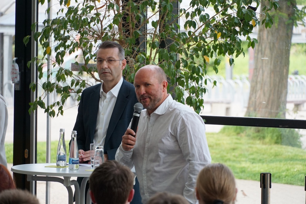 Frank Burkard, Heiko Becker (v.l.)