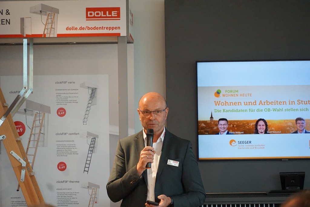 Veranstalter Bertram Hornung