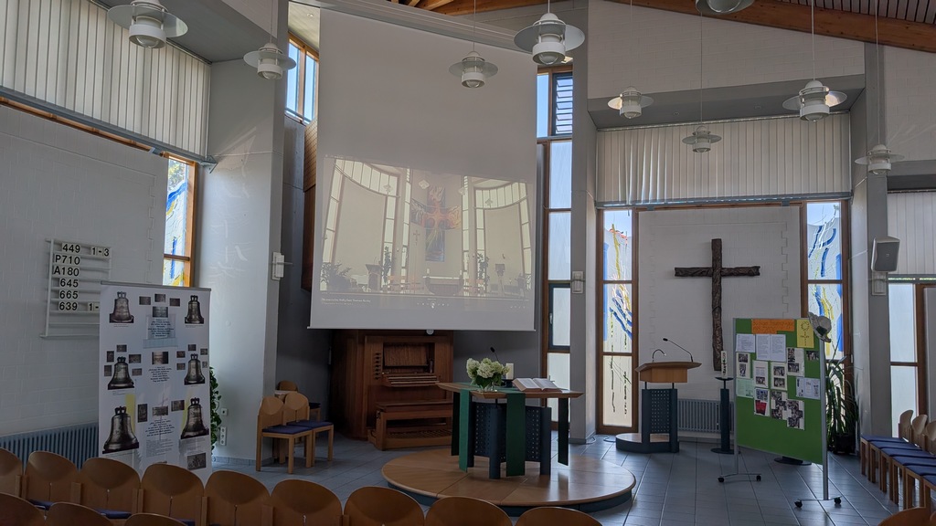 Filmvorführung in der evang. Kirche