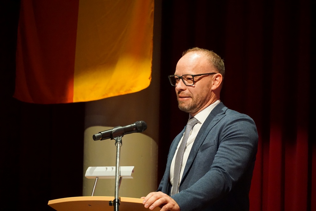 Felix Geider, Bürgermeister von Östringen für den Gemeindetag