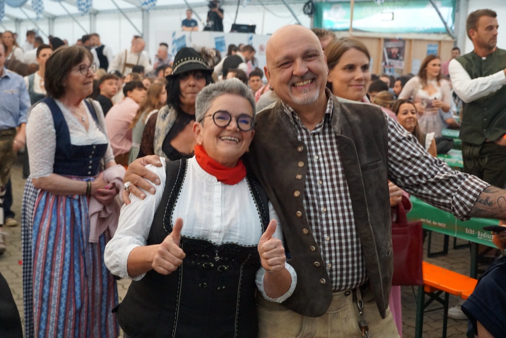 Ex-OB Petra Becker, Peter Rensch