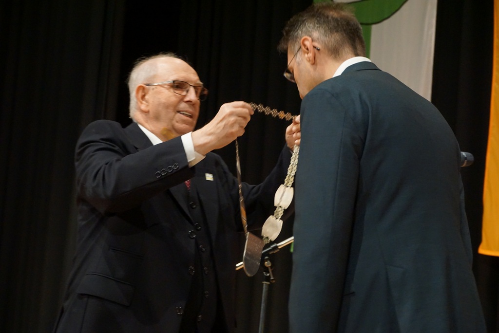 Verpflichtung durch Stadtrat Wolfgang Sickinger